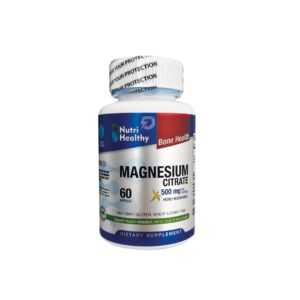 CITRATO DE MAGNESIO 500 MG 60 CAPSULAS