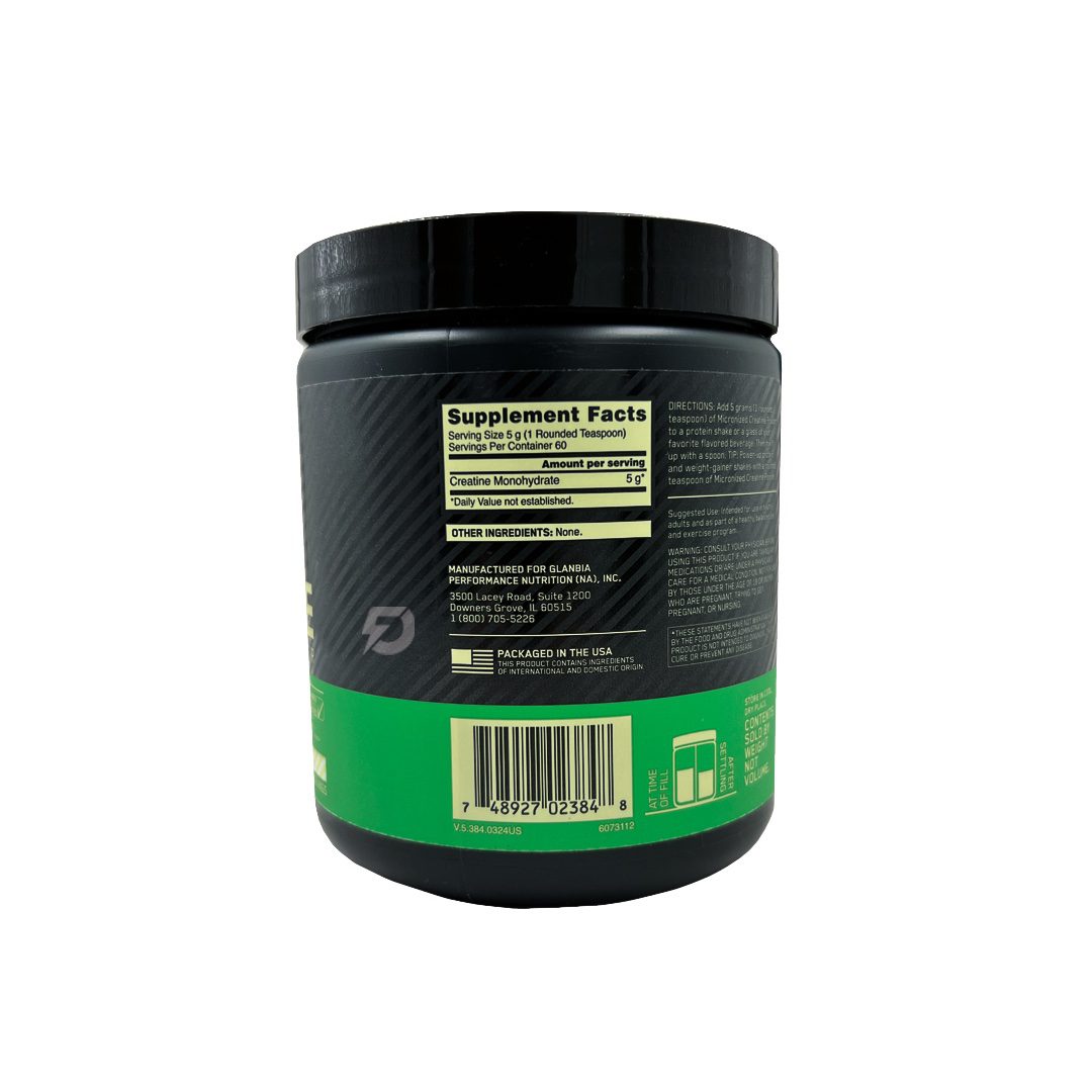 CREATINA MICRONIZADA OPTIMUM NUTRITION 300 GRAMOS - Imagen 2