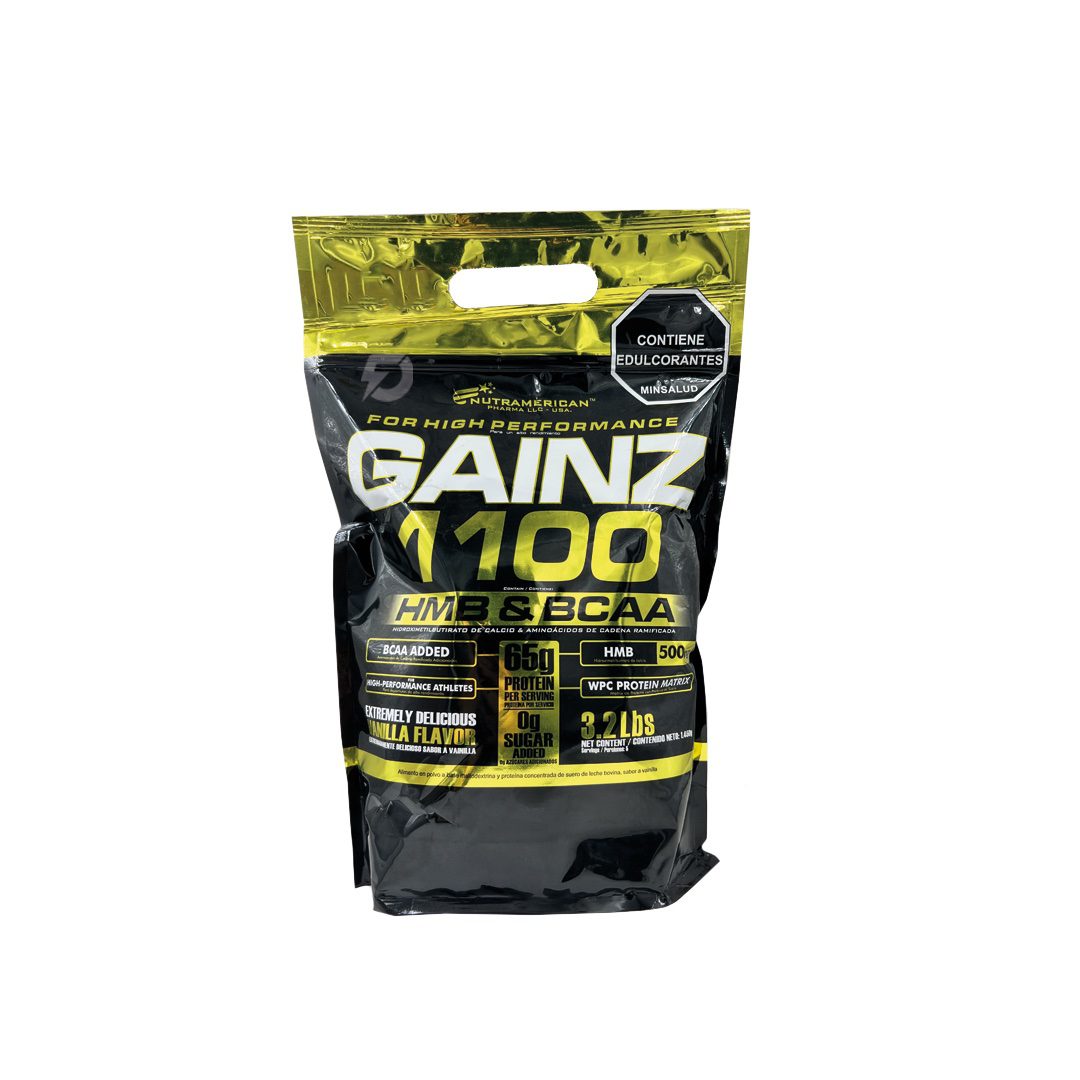 PROTEÍNA GAINZ 3.2 LIBRAS NUTRAMERICAN