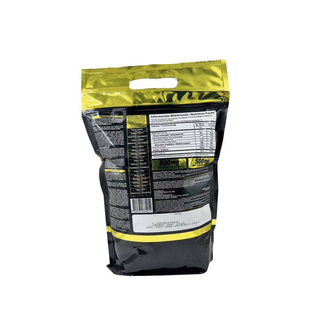PROTEÍNA GAINZ 3.2 LIBRAS NUTRAMERICAN - Imagen 2